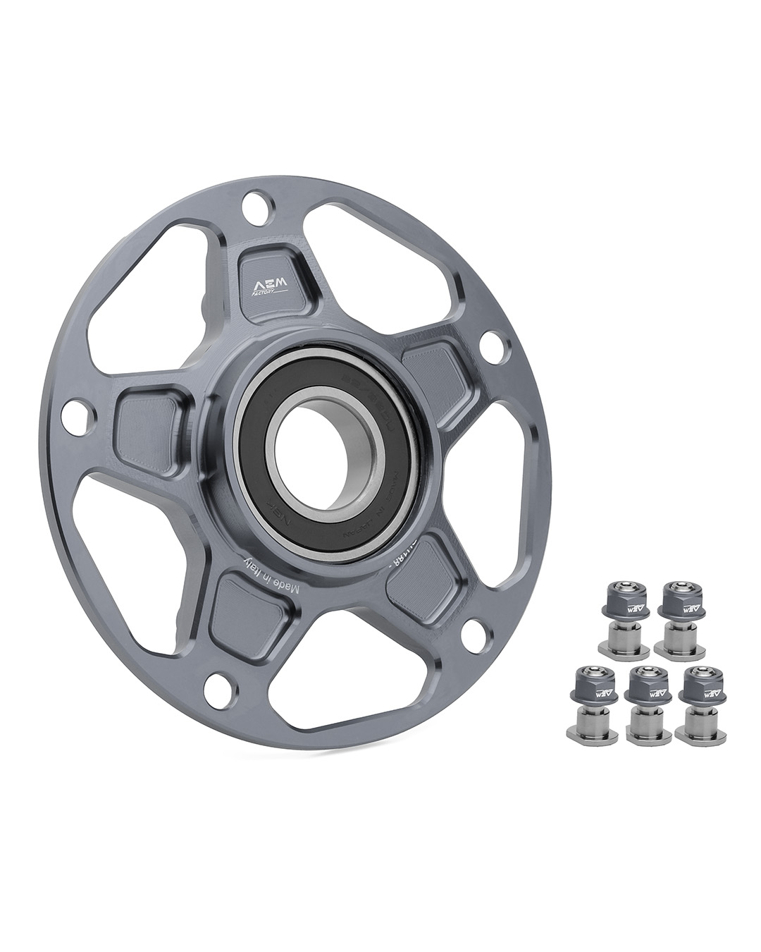 AEM FACTORY ドゥカティパニガーレv4用スプロケットキャリア AEM FACTORY Aluminum Quick Change Carrier for Ducati Pangiale